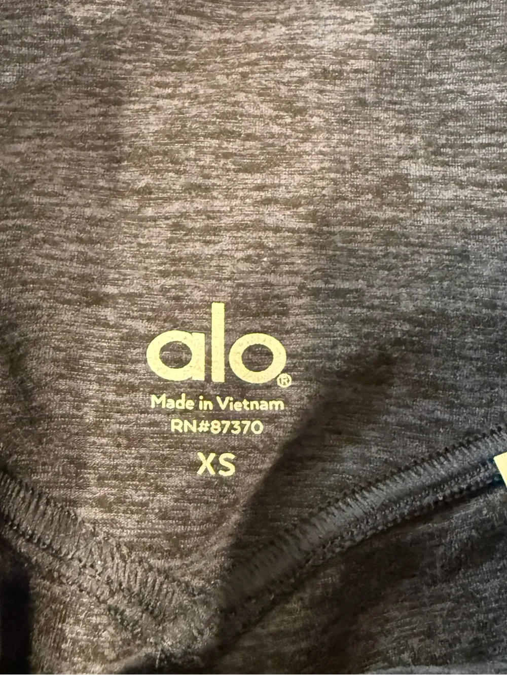 Alo Yoga Leggings Womens Athletic Heather Blue High Waist Alosoft‎ Lounge Sz XS